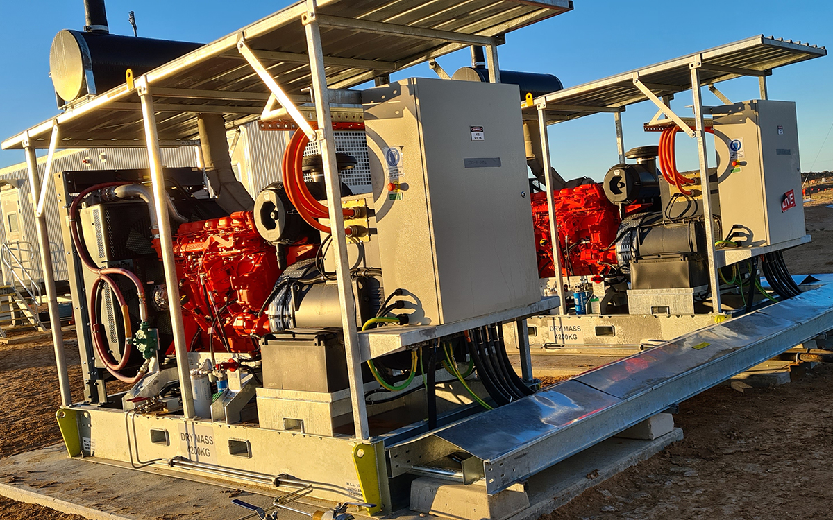 Charo Oil Field diesel synchronous generators 2
